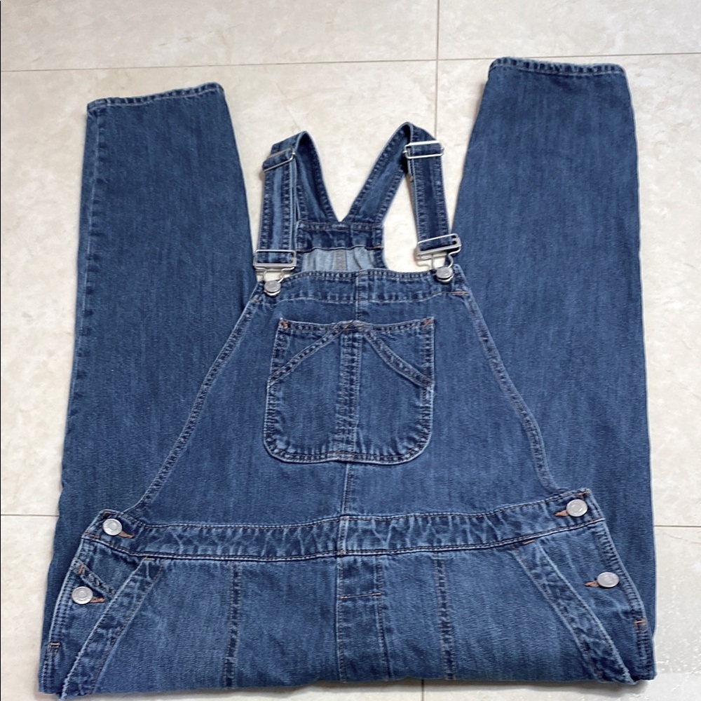 GAP Women's Blue Denim Overalls